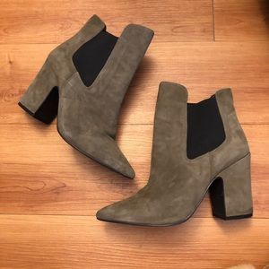 Kristin Cavallari Chunky Heel Booties